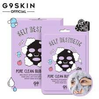 Mặt Nạ Sủi Bọt Giúp Loại Bỏ Tế Bào Chết, Mụn Đầu Đen Và Bã Nhờn G9SKIN Self Aesthetic Pore Clean Bubble Mask