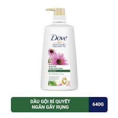 Dầu Gội Ngăn Tóc Gãy Rụng Chiết Xuất Hoa Cúc & Trà Trắng Dove Nourishing Secret