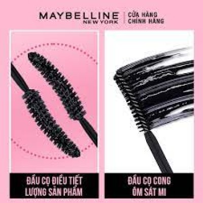 Mascara Làm Dài Và Cong Mi, Không Lem Không Trôi Maybelline The Hyper Curl Mascara