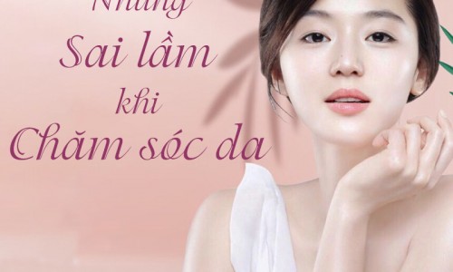 Sai lầm khi skincare không đúng cách